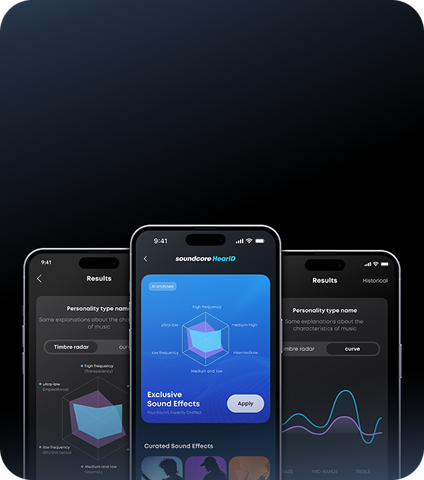 Sound quality and EQ app screenshot